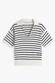 TOMMY HILFIGER MINI STP CO OPEN POLO SS SWT