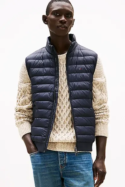 TOMMY HILFIGER MIX MEDIA VEST