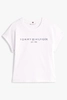 TOMMY HILFIGER MODERN CAP SLV CORP LOGO TEE