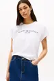TOMMY HILFIGER MODERN CAP SLV CORP LOGO TEE