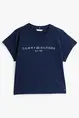 TOMMY HILFIGER MODERN CAP SLV CORP LOGO TEE