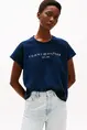 TOMMY HILFIGER MODERN CAP SLV CORP LOGO TEE