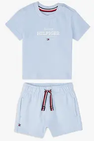 TOMMY HILFIGER MONOTYPE TEE AND SHORT