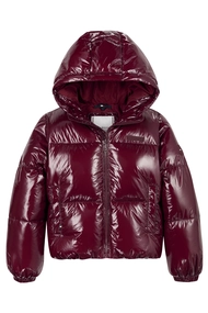 TOMMY HILFIGER NEW YORK GLOSSY PUFFER JACKET