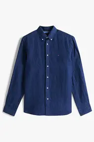 TOMMY HILFIGER PIGMENT DYED LI SOLID RF SHIRT