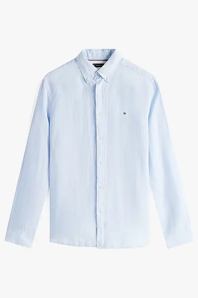 TOMMY HILFIGER PIGMENT DYED LI SOLID RF SHIRT