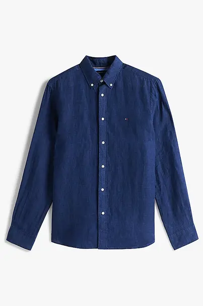 TOMMY HILFIGER PIGMENT DYED LI SOLID RF SHIRT