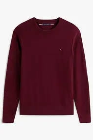 TOMMY HILFIGER PIMA ORG CTN CASHMERE CREW NECK