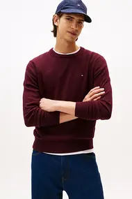 TOMMY HILFIGER PIMA ORG CTN CASHMERE CREW NECK