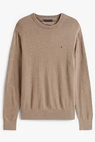 TOMMY HILFIGER PIMA ORG CTN CASHMERE CREW NECK