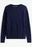 TOMMY HILFIGER PIMA ORG CTN CASHMERE CREW NECK