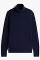 TOMMY HILFIGER PIMA ORG CTN CASHMERE ROLL NECK