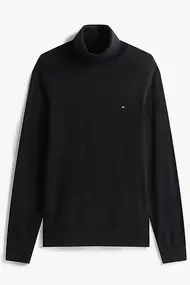 TOMMY HILFIGER PIMA ORG CTN CASHMERE ROLL NECK