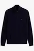 TOMMY HILFIGER PIMA ORG CTN CASHMERE ZIP MOCK