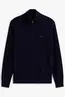 TOMMY HILFIGER PIMA ORG CTN CASHMERE ZIP MOCK