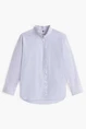 TOMMY HILFIGER POPLIN RUFFLE SHIRT