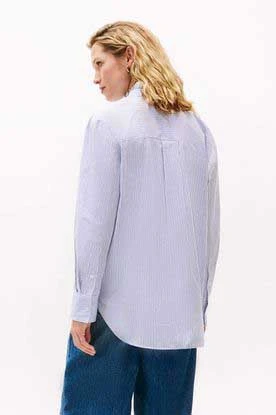 TOMMY HILFIGER POPLIN RUFFLE SHIRT