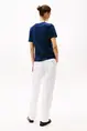 TOMMY HILFIGER REG CONTRAST FLAG SS TEE