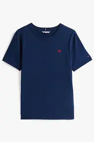 TOMMY HILFIGER REG CONTRAST FLAG SS TEE