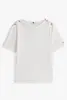 TOMMY HILFIGER REG STRIPE GOLD BTN C-NK SS