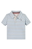 TOMMY HILFIGER RIB STRIPE POLO SS