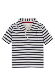 TOMMY HILFIGER RIB STRIPE POLO SS