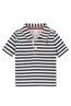 TOMMY HILFIGER RIB STRIPE POLO SS