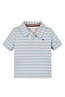 TOMMY HILFIGER RIB STRIPE POLO SS