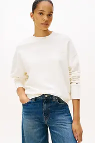 TOMMY HILFIGER SCRIPT MDRN RLX TERRY SWEATSHIRT