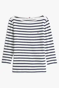 TOMMY HILFIGER SLIM CODY BOAT-NK 3/4 SLV