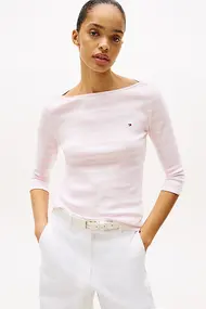 TOMMY HILFIGER SLIM CODY BOAT-NK 3/4 SLV