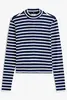 TOMMY HILFIGER SLIM CODY MOCK-NK LS