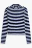 TOMMY HILFIGER SLIM CODY MOCK-NK LS
