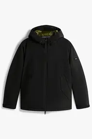 TOMMY HILFIGER TECH HOODED SHORT PADDED JACKET