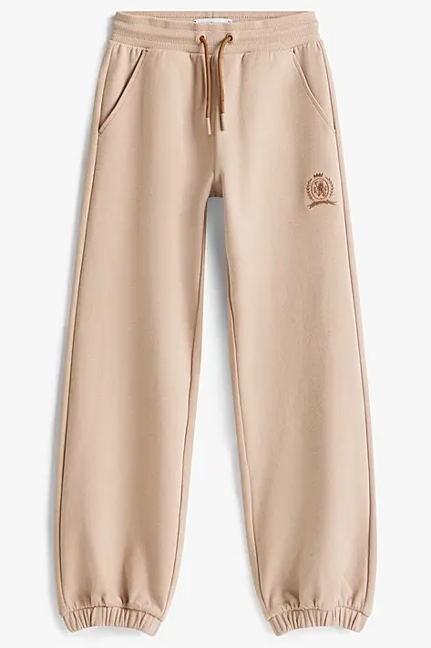 TOMMY HILFIGER TONAL CREST SWEATPANTS