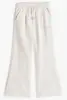 TOMMY HILFIGER WIDE LEG VARSITY FLOCK SWT PANTS