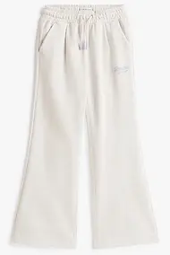 TOMMY HILFIGER WIDE LEG VARSITY FLOCK SWT PANTS