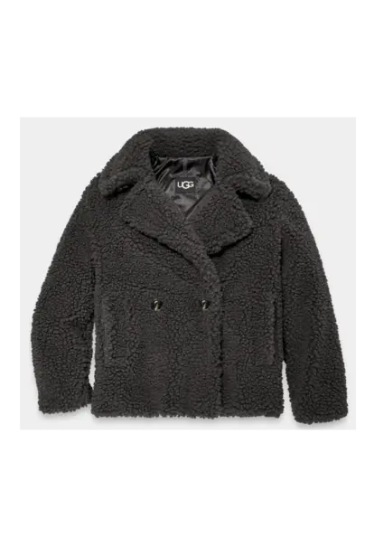 UGG W GERTRUDE SHORT TEDDY COAT