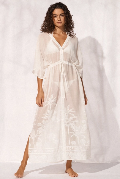 WATERCULT BUTTONED DRESS