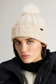 WOOLRICH BEANIE CASHMERE POM-POM
