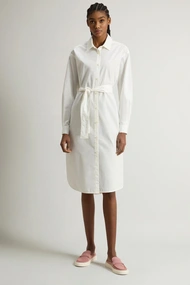 WOOLRICH BELTED SHIRT DRESS