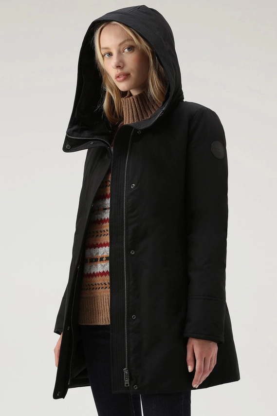 WOOLRICH BOULDER FAUX FUR PARKA