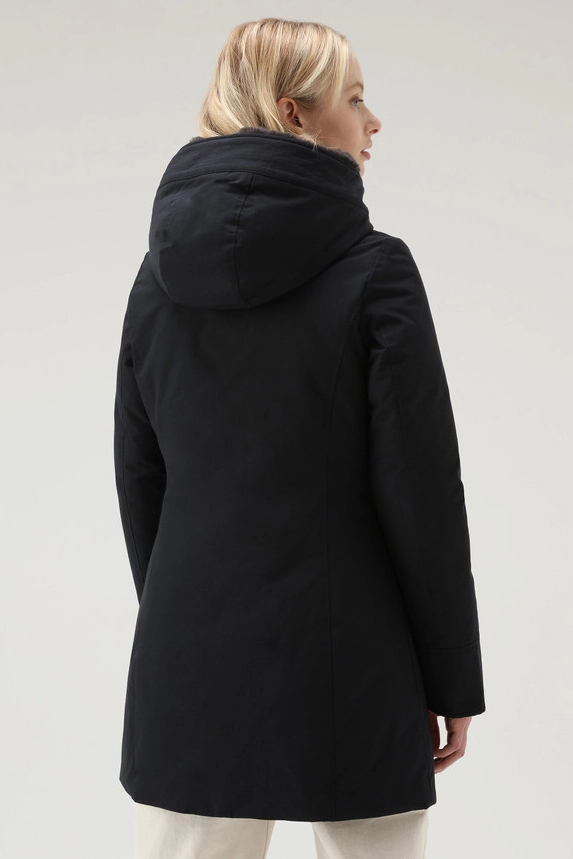WOOLRICH BOULDER FAUX FUR PARKA