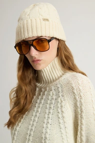 WOOLRICH CABLE STITCH BEANIE
