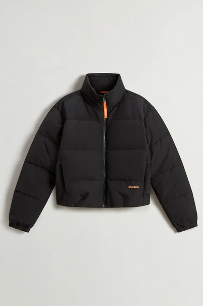 WOOLRICH G'S RAMAR CROP PUFFER