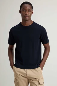 WOOLRICH KNITTED T-SHIRT