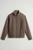 WOOLRICH KNITTED WOOL LEWIS BOMBER