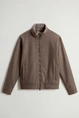 WOOLRICH KNITTED WOOL LEWIS BOMBER
