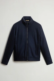 WOOLRICH KNITTED WOOL LEWIS BOMBER