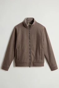 WOOLRICH KNITTED WOOL LEWIS BOMBER